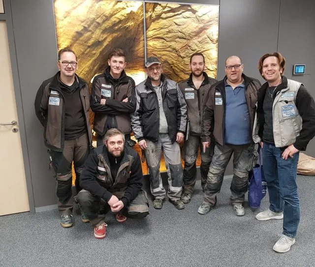 Das Montage- und Kundendienstteam von Haustechnik Berberich